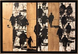 Painting, Passants, Olivier Suire Verley