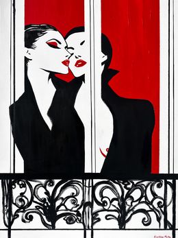 Painting, Attraction Beyond the Frame, Kristina Mallen