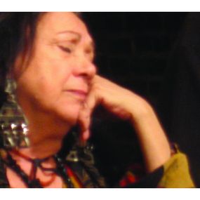 Fotografien, Judith Malina at La Mama Theatre, Amy Cohen Banker