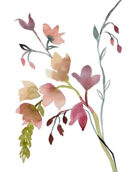 Painting, Floral No. 47, Elizabeth Becker