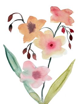 Painting, Floral No. 45, Elizabeth Becker