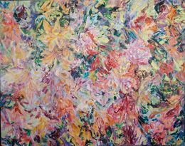 Painting, Flowers, Anna Privaloff