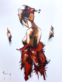 Gemälde, Ma Geisha, Christof Monnin