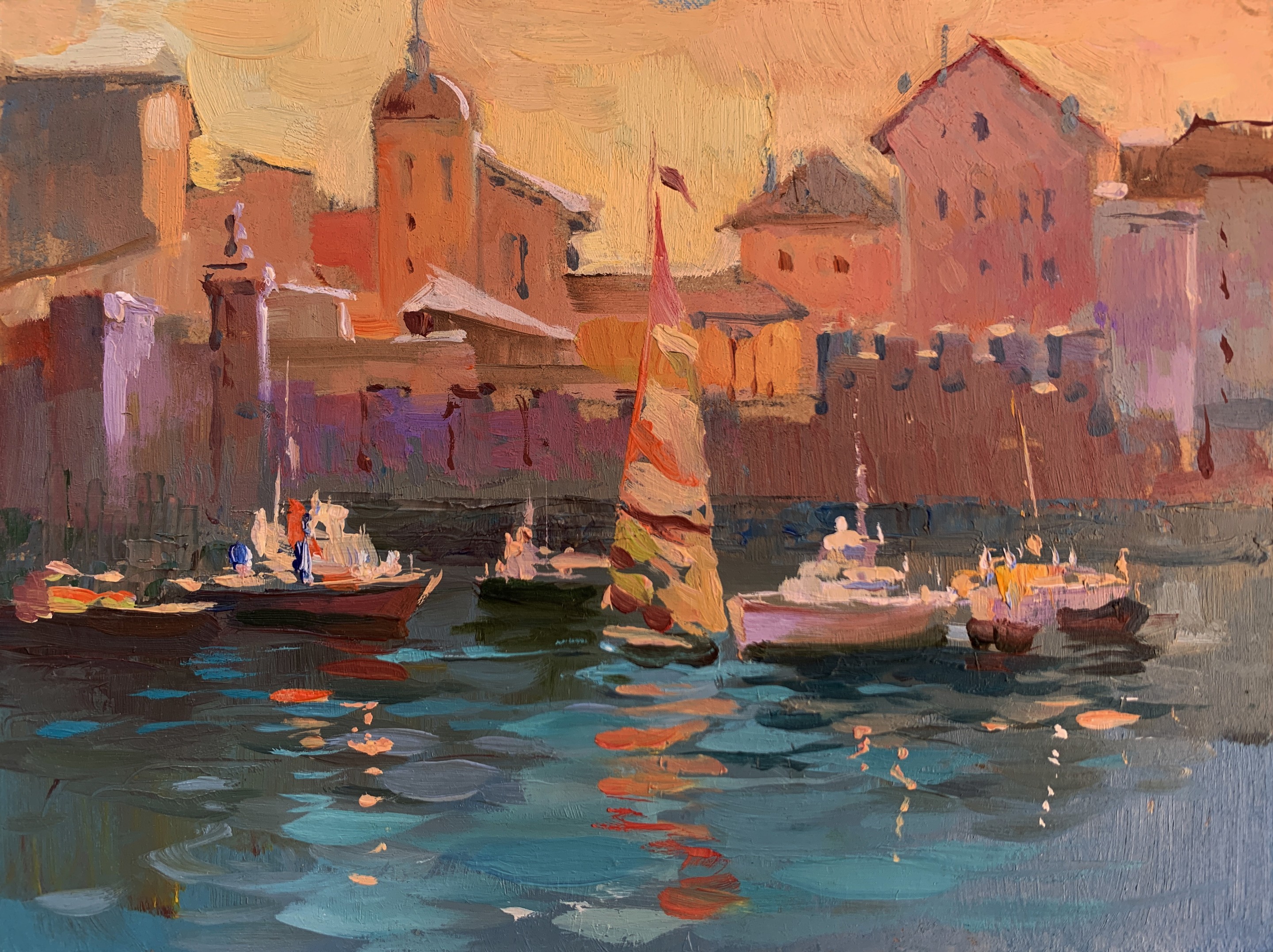 Suprunchuk Yuriy, Evening at the yacht club Suprunchuk Yuriy, Evening at the yacht club