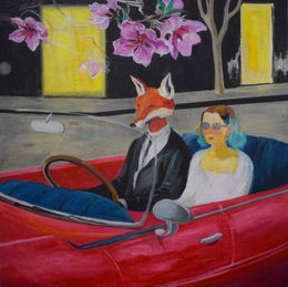 Peinture, Le renard, Guang Yi Zhao