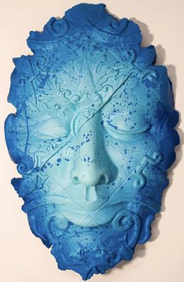 Sculpture, Blue Face, O Gringo