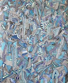 Painting, Aquamarine, David Paul Kay