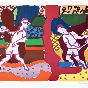 Print, Tennis, le simple, Charles Lapicque