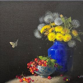 Painting, Berris and Butterfly, Michael Gorban