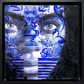 Gemälde, BLUE FACE, O Gringo