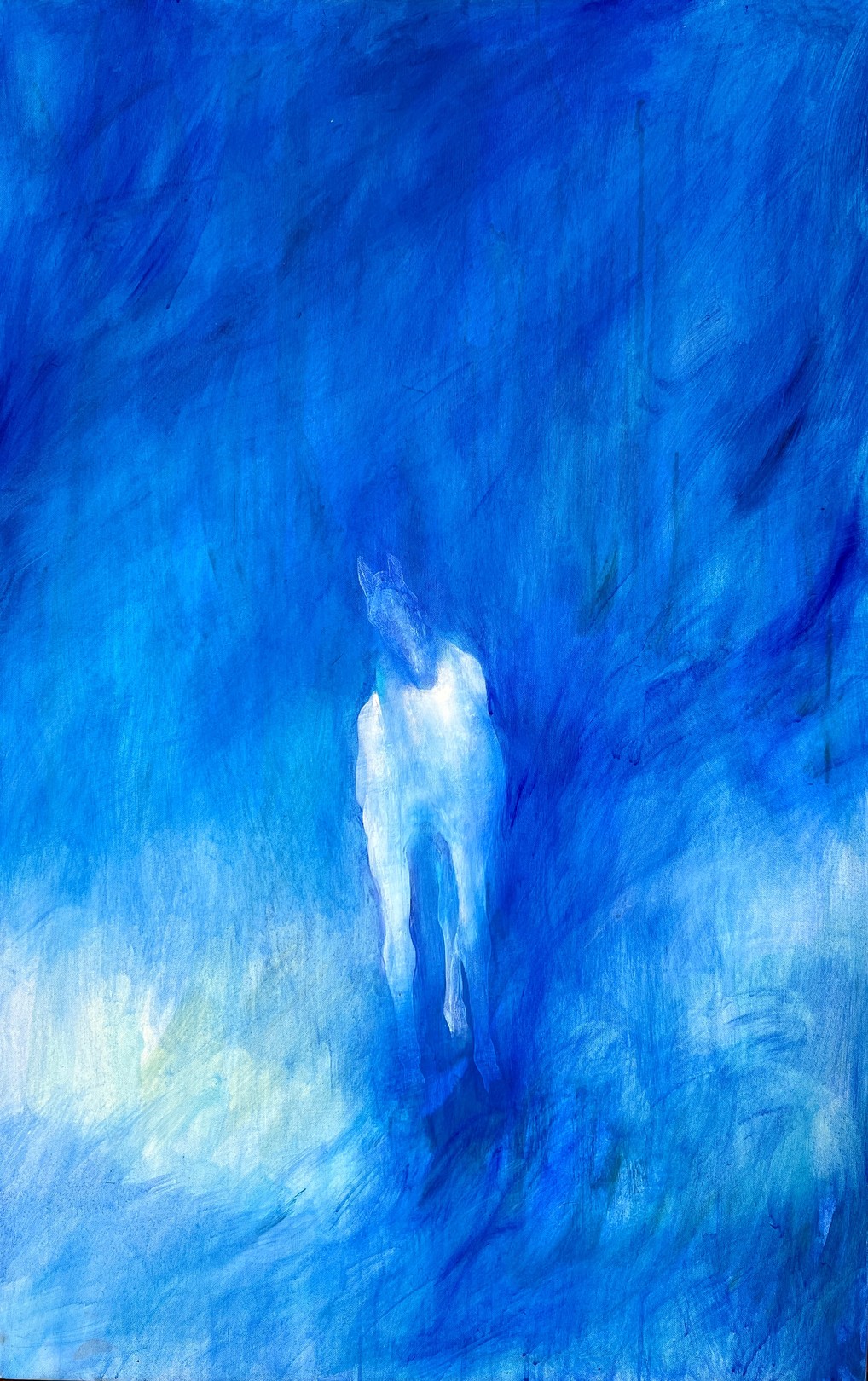 Zakhar Shevchuk, Blue Horse Zakhar Shevchuk, Blue Horse