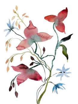 Painting, Floral No. 41, Elizabeth Becker