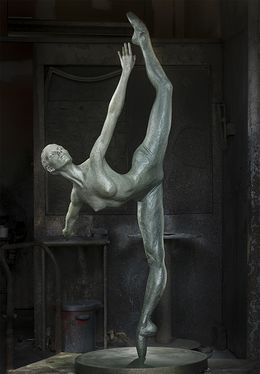 Sculpture, L'Attitude (Life-Size), Paige Bradley