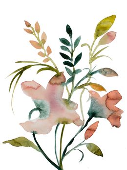 Gemälde, Floral No. 42, Elizabeth Becker
