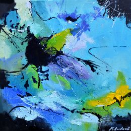 Painting, Positano, Pol Ledent