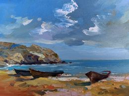 Gemälde, Island in the sea, Suprunchuk Yuriy