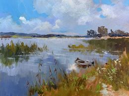 Gemälde, Enjoying nature, Suprunchuk Yuriy