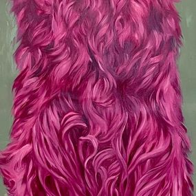 Gemälde, Pink Dog, Inga Makarova