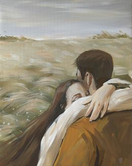 Gemälde, Warm wind, Shades of Love series, Olha Vlasova