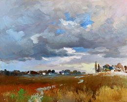 Painting, Not far from the village, Suprunchuk Yuriy