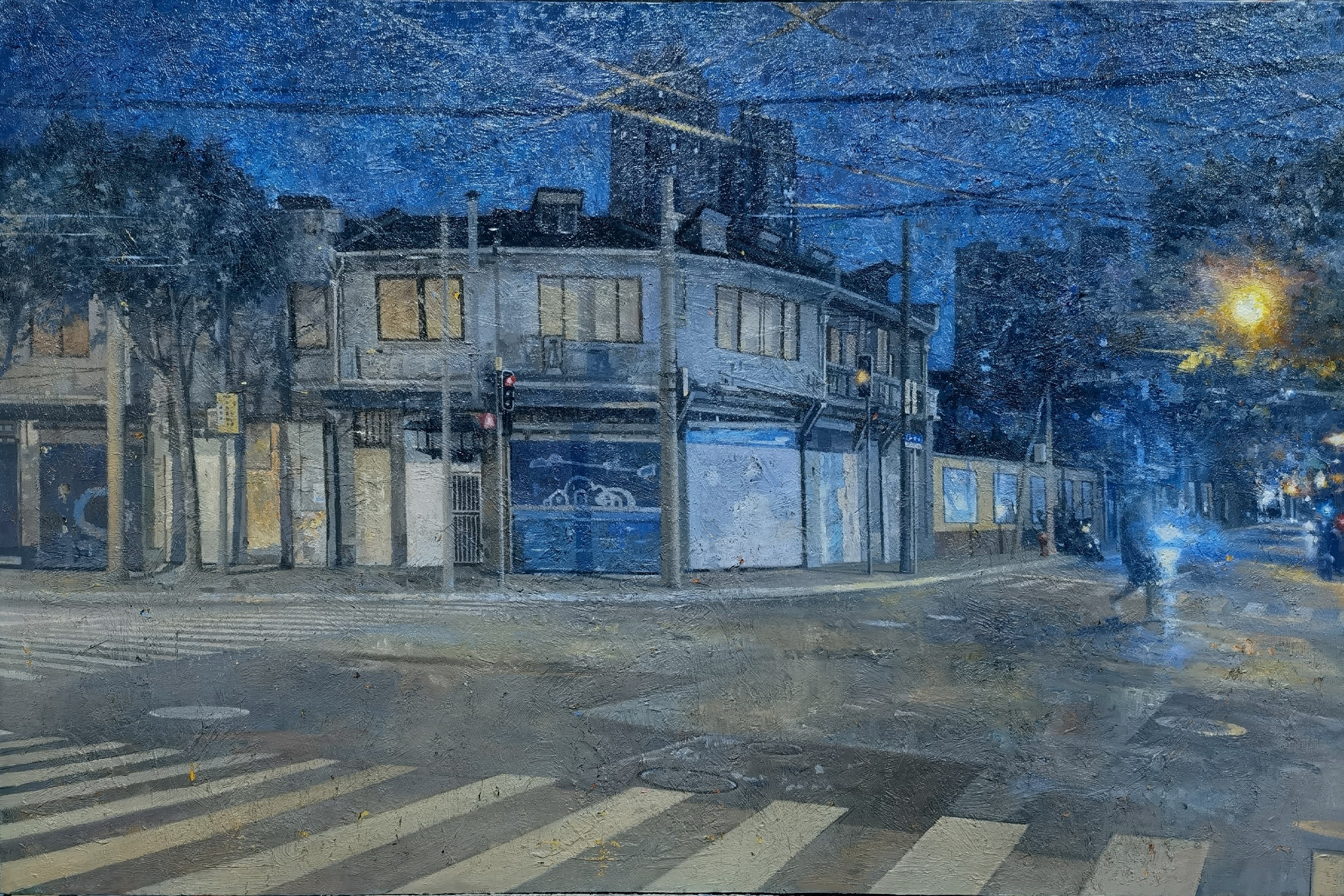 Zhen Hao He, Série : Le soir - 9ème tableau Zhen Hao He, Série : Le soir - 9ème tableau