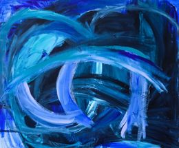 Peinture, Black Pillows Blue Dreams, Natasa Krstic