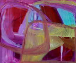 Peinture, Orange and red, Natasa Krstic