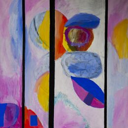 Peinture, Lollipop Sky, Natasa Krstic