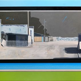 Gemälde, Pool with desert, Patrick Santoni