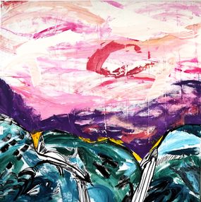 Gemälde, Looking Back I Find the Traces that I Could not Perceive (Regressions Series), Uma Haime