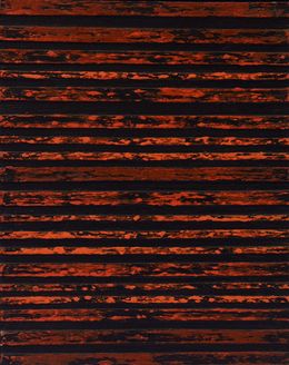 Painting, Red Orange Contrasts, Leo Leo Vardanyan