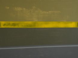 Peinture, Yellow & green, Michele Simonetti