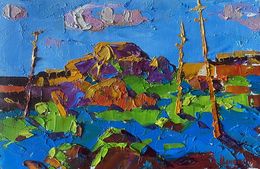 Painting, Evening ray, Ivanyuk Oleksiy