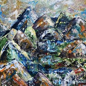 Gemälde, The Legends Of Mountains, Sara Margolin