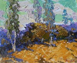 Painting, Between the trees, Ivanyuk Oleksiy