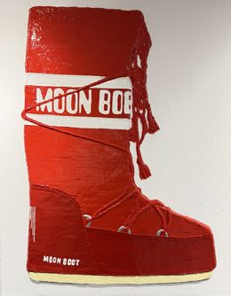 Gemälde, Moon boot, Cedric Xoual