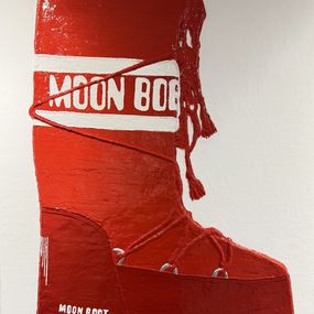 Gemälde, Moon boot, Cedric Xoual