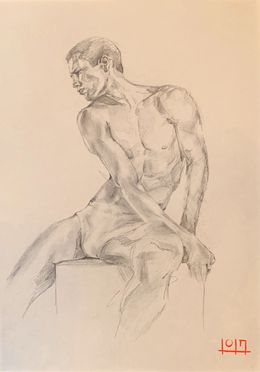 Gemälde, Pose Study, Lola Jamin