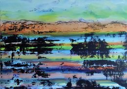 Peinture, Vision 1, Josiane Saya