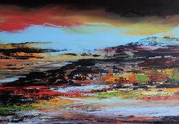 Peinture, Vision 2, Josiane Saya