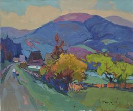 Painting, Kolochava Surroundings, Alexander Shandor
