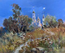 Peinture, The moonlight illuminates, Suprunchuk Yuriy