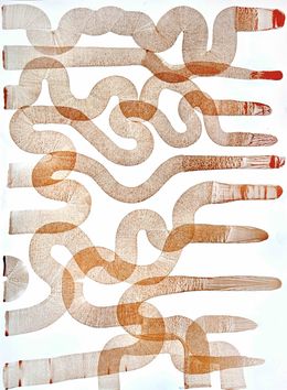 Painting, Bronzed viper, Sumit Mehndiratta