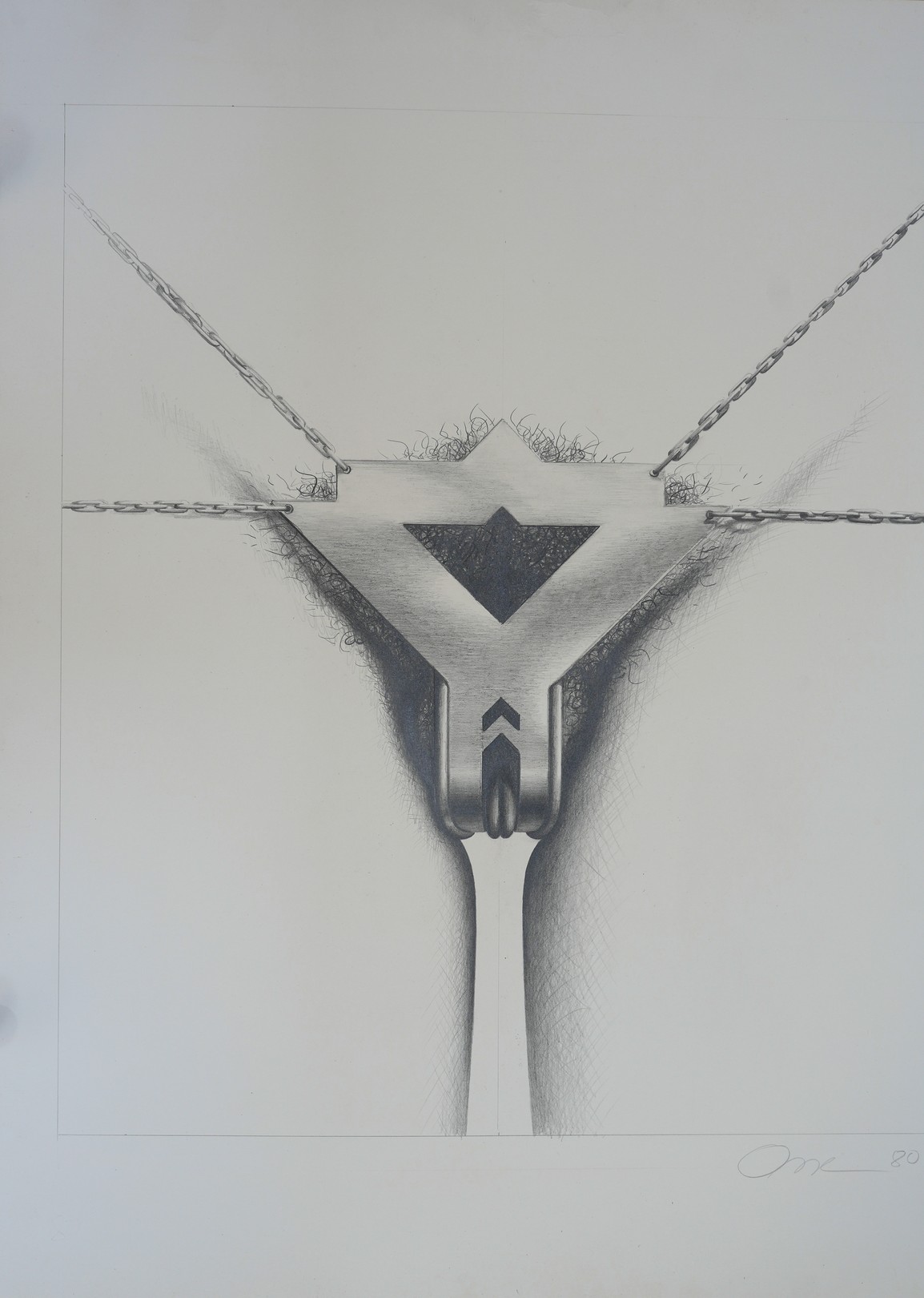 Osse Müller, Eroto Study 1- Treasure (Chastity Belt) Osse Müller, Eroto Study 1- Treasure (Chastity Belt)