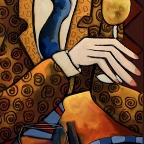 Painting, Dandy, Martine Fauve Dechavanne