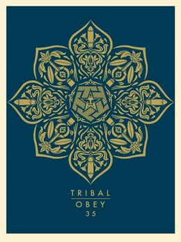 Print, Tribal Anniversary, Shepard Fairey (Obey)