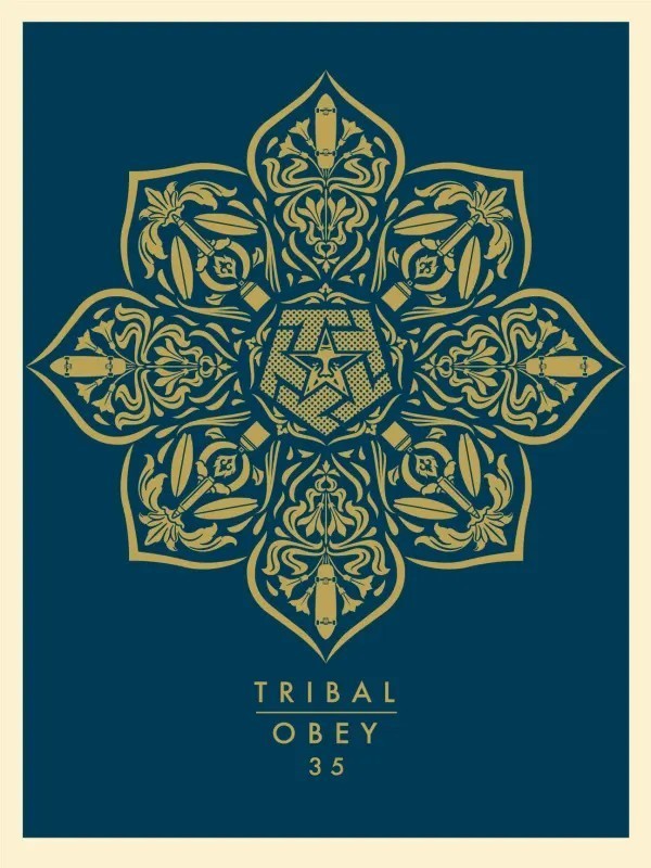 Shepard Fairey (Obey), Tribal Anniversary Shepard Fairey (Obey), Tribal Anniversary