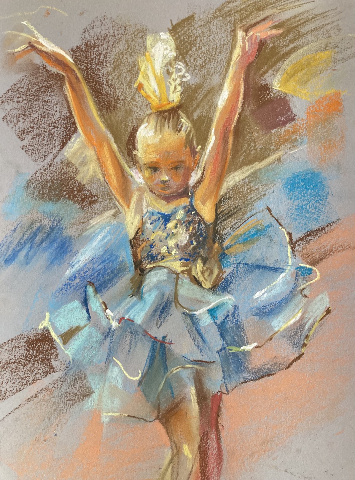 July Kinart (Prykina), Dancing Girl July Kinart (Prykina), Dancing Girl