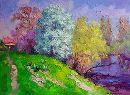Painting, Spring has come, Boris Serdyuk