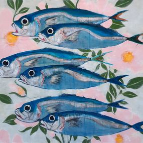 Gemälde, Sardines, Karenina Fabrizzi